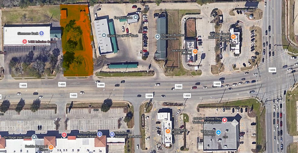 6910 FM 1488 Rd, Magnolia, TX for sale - Plat Map - Image 1 of 1