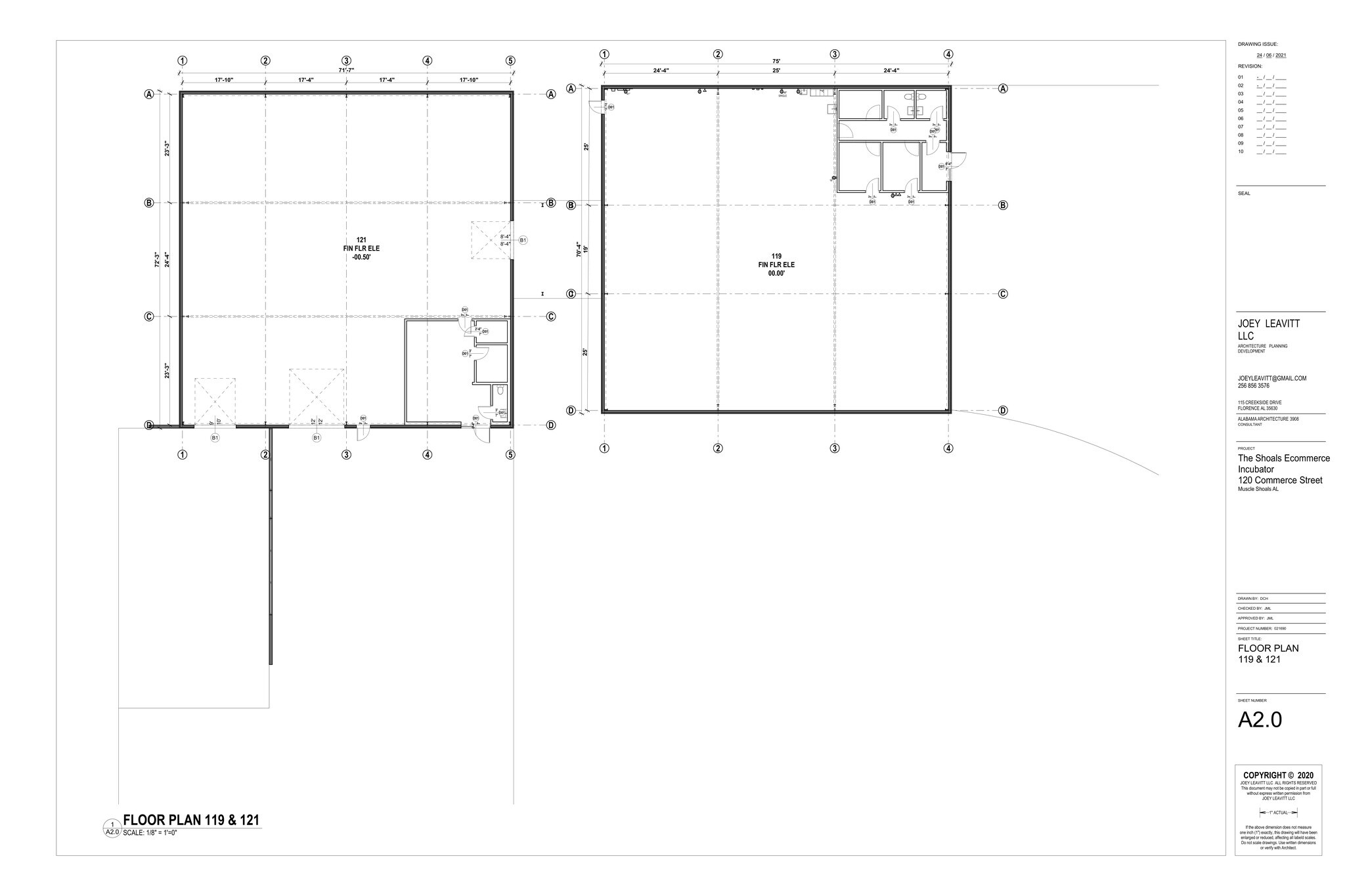 119 Commerce, Muscle Shoals, AL à vendre Photo principale- Image 1 de 5