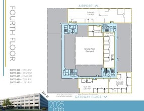 2025 Gateway Pl, San Jose, CA for lease Floor Plan- Image 2 of 2
