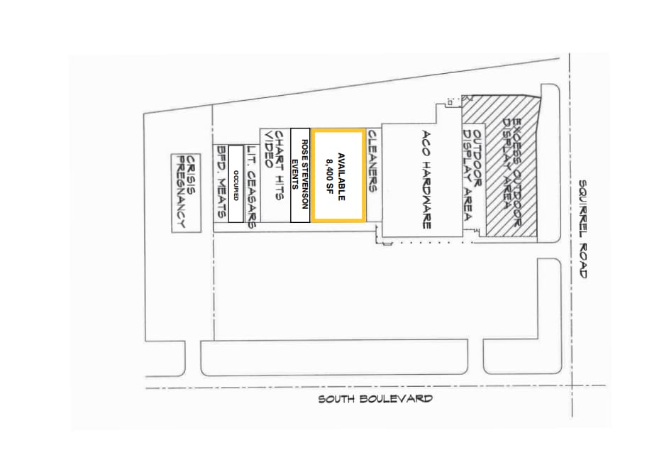 3215-3271 South Blvd, Auburn Hills, MI à louer Plan de site- Image 1 de 1