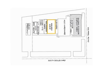 3215-3271 South Blvd, Auburn Hills, MI à louer Plan de site- Image 1 de 1
