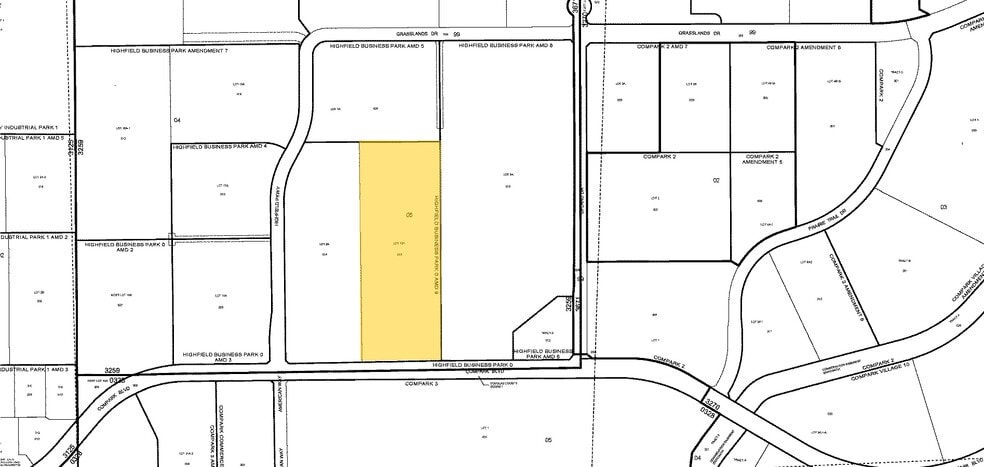 8452 Highfield Pky, Englewood, CO for lease - Plat Map - Image 2 of 10
