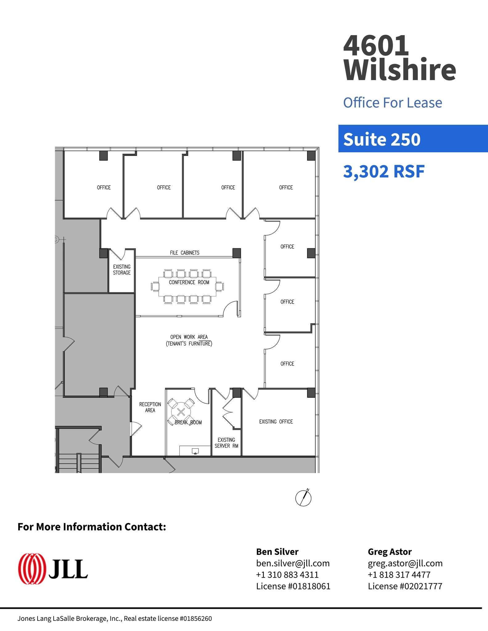 4601 Wilshire Blvd, Los Angeles, CA for lease Site Plan- Image 1 of 1