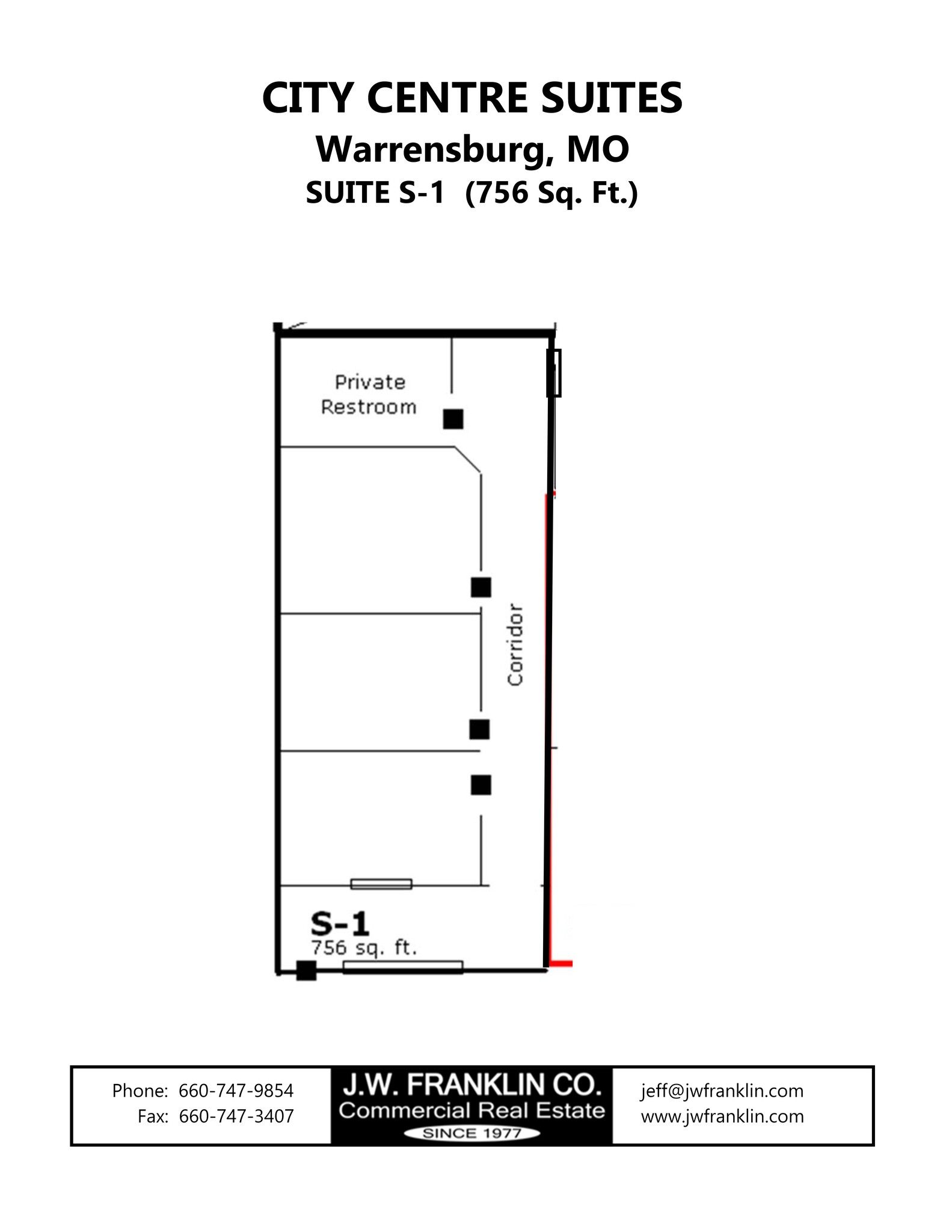 123 E Gay St, Warrensburg, MO for lease Site Plan- Image 1 of 1