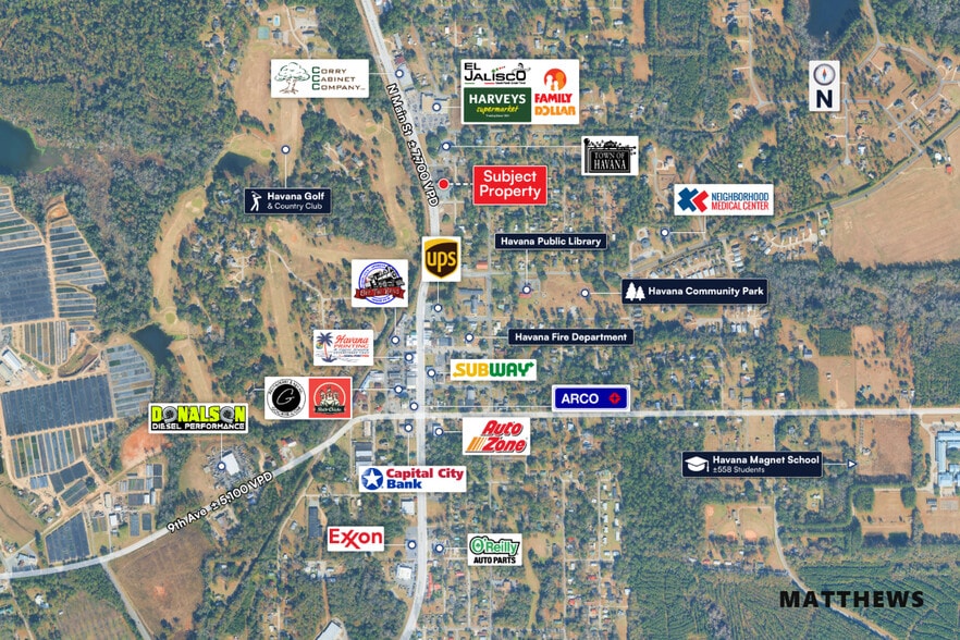 703 N Main St, Havana, FL à vendre - Photo du bâtiment - Image 2 de 2