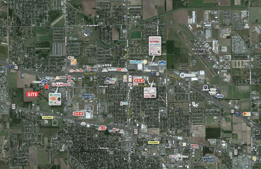 1001 Town Center Boulevard, Weslaco, TX à louer - Photo du bâtiment - Image 2 de 3