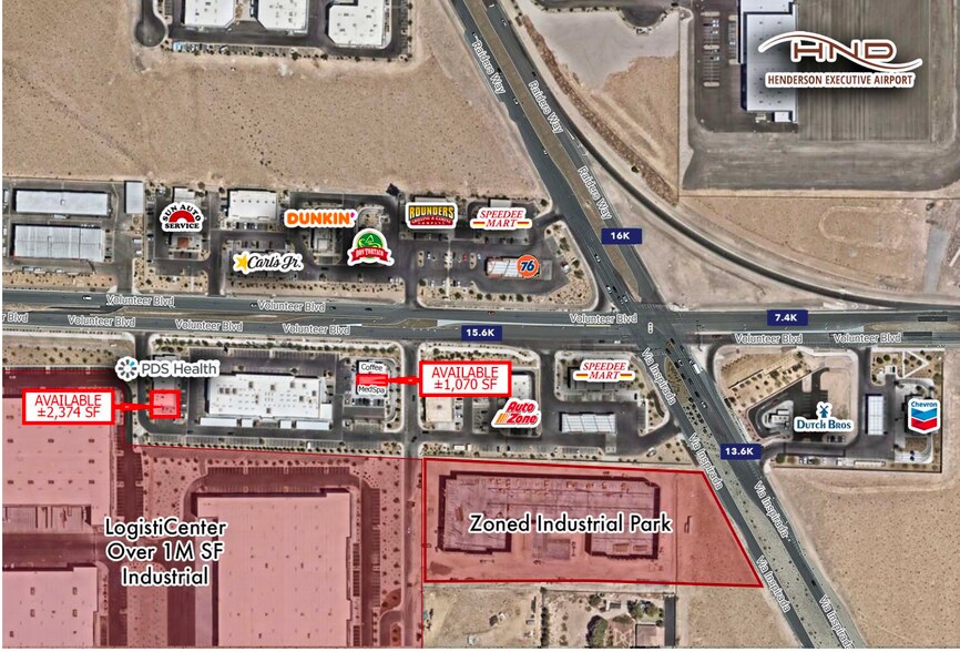3511 Volunteer Blvd, Henderson, NV for lease - Building Photo - Image 1 of 6