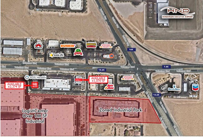 Plus de détails pour 3511 Volunteer Blvd, Henderson, NV - Commerce de détail à louer