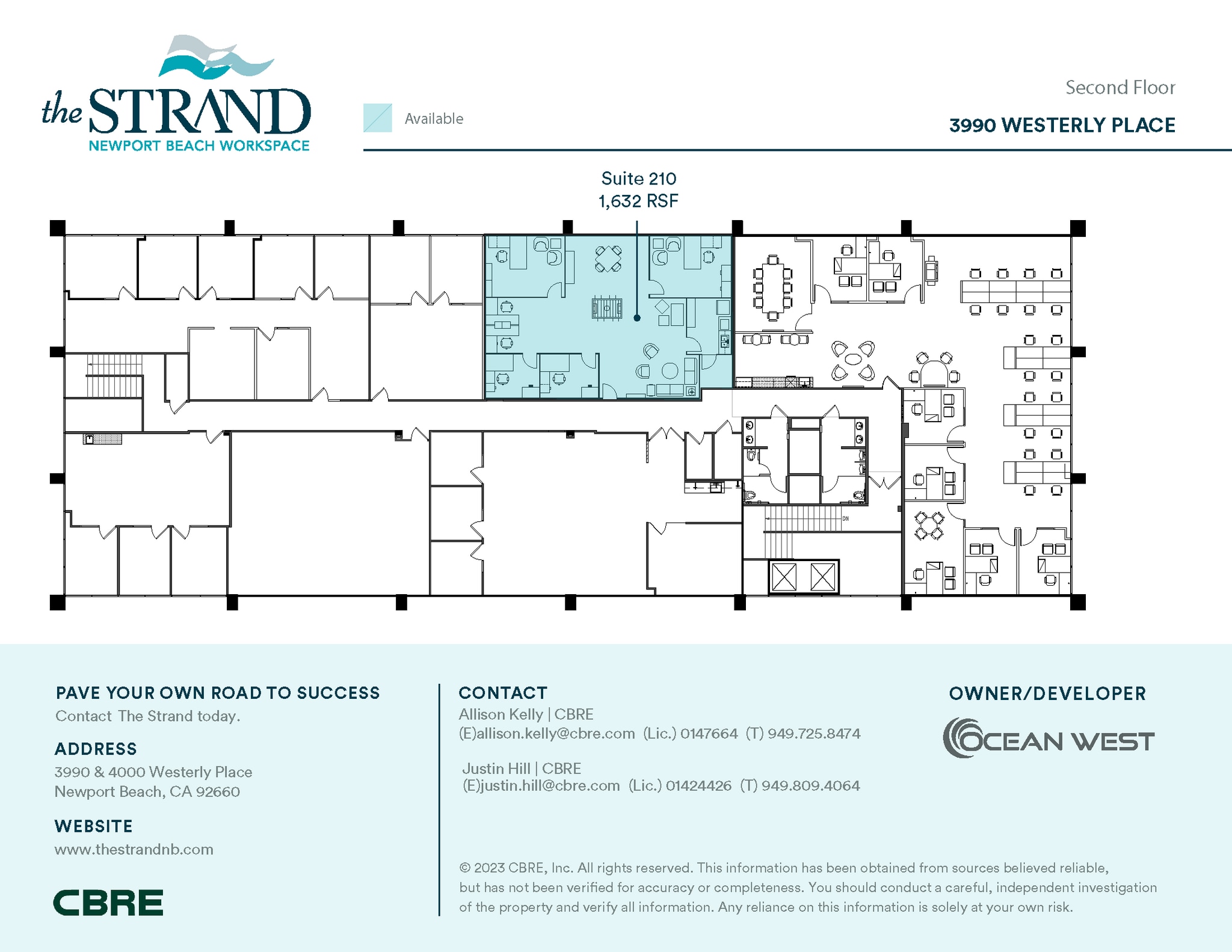 3990 Westerly Pl, Newport Beach, CA for lease Floor Plan- Image 1 of 1
