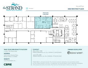 3990 Westerly Pl, Newport Beach, CA for lease Floor Plan- Image 1 of 1