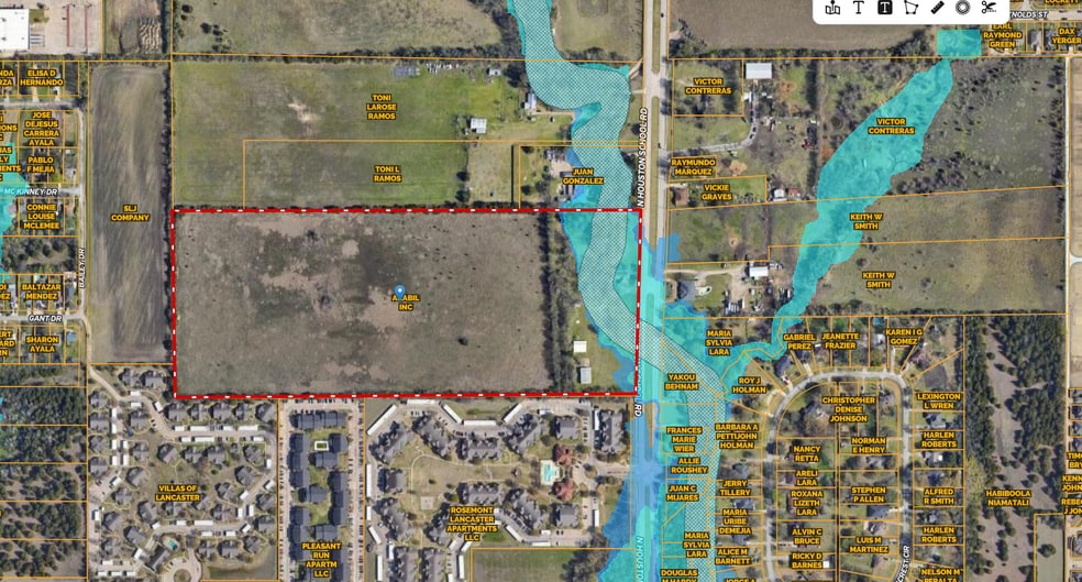 1747 N Houston School Rd, Lancaster, TX à vendre - Aérien - Image 1 de 3