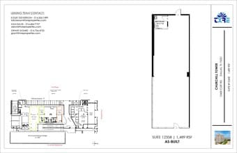 12400 Coit Rd, Dallas, TX for lease Floor Plan- Image 1 of 2