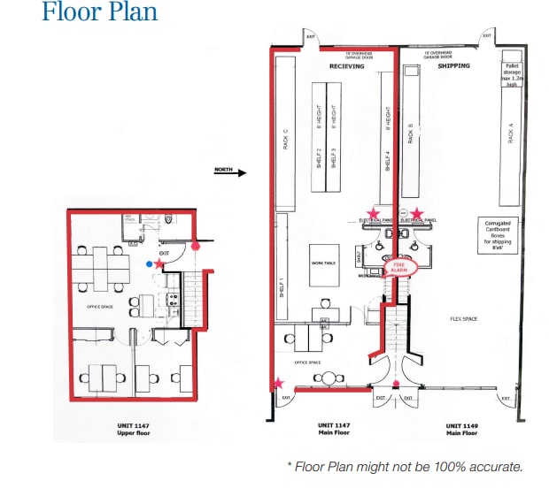 11871 Horseshoe Way, Richmond, BC for lease Floor Plan- Image 1 of 1