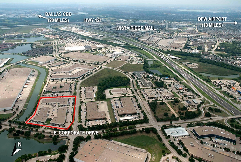 520 E Corporate Dr, Lewisville, TX for lease - Aerial - Image 2 of 5