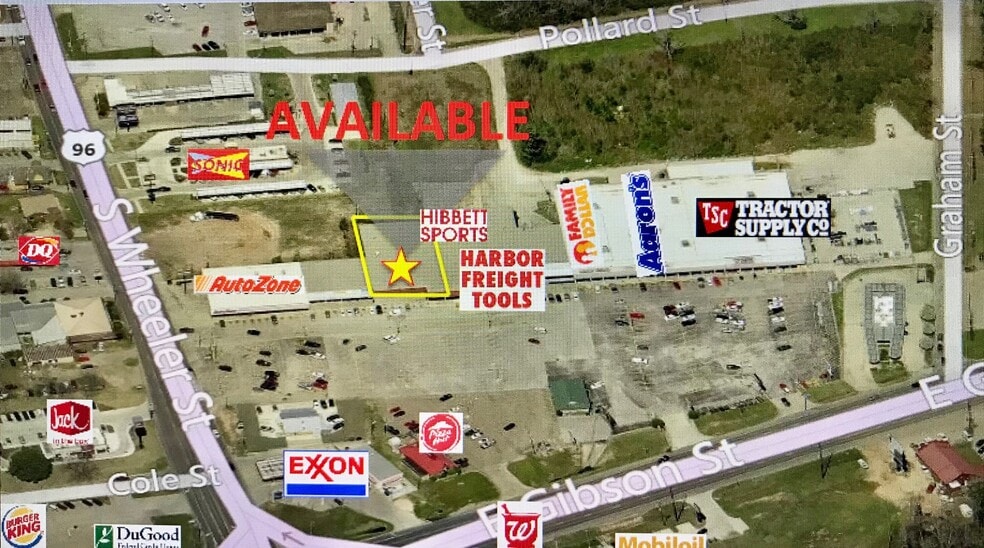 420 E Gibson St, Jasper, TX à louer - Photo du bâtiment - Image 1 de 1