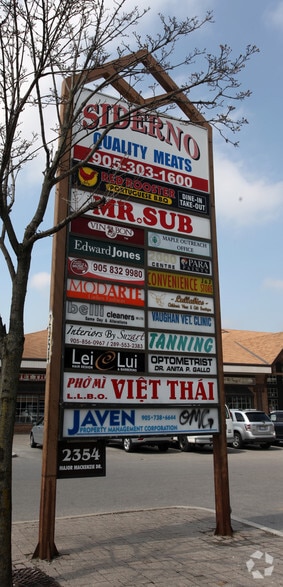 2354 Major Mackenzie Dr, Vaughan, ON for sale - Building Photo - Image 2 of 3