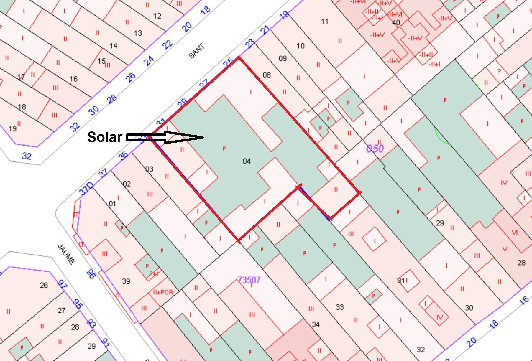 Carrer de Sant Manuel, 25, Vila-real, Castellón à vendre Plan d’étage- Image 1 de 6