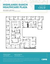 200 W County Line Rd, Highlands Ranch, CO for lease Floor Plan- Image 2 of 2
