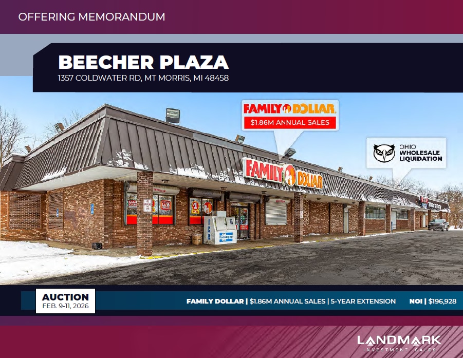 1357-1377 W Coldwater Rd, Flint, MI à vendre Photo principale- Image 1 de 5