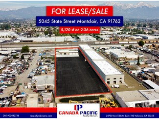 Plus de détails pour 5045 E State St, Montclair, CA - Terrain à vendre