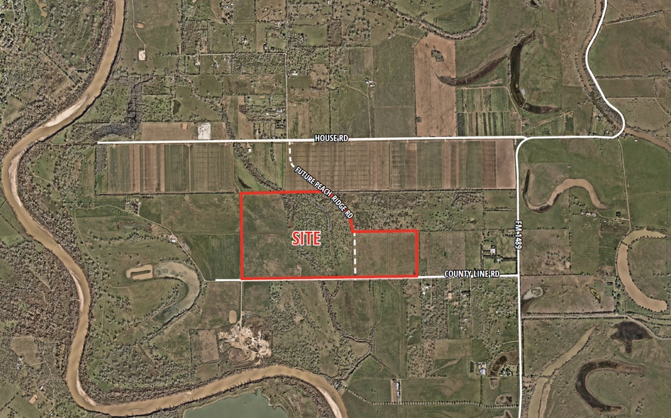FM 1489 & County Line Rd, Brookshire, TX à vendre - Photo principale - Image 1 de 5