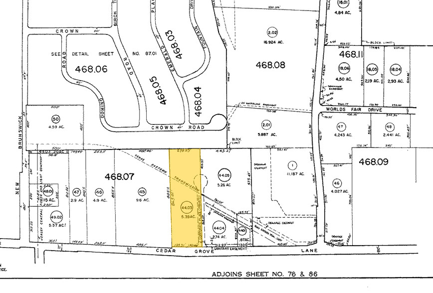 107 Cedar Grove Ln, Somerset, NJ à vendre - Plan cadastral - Image 1 de 1