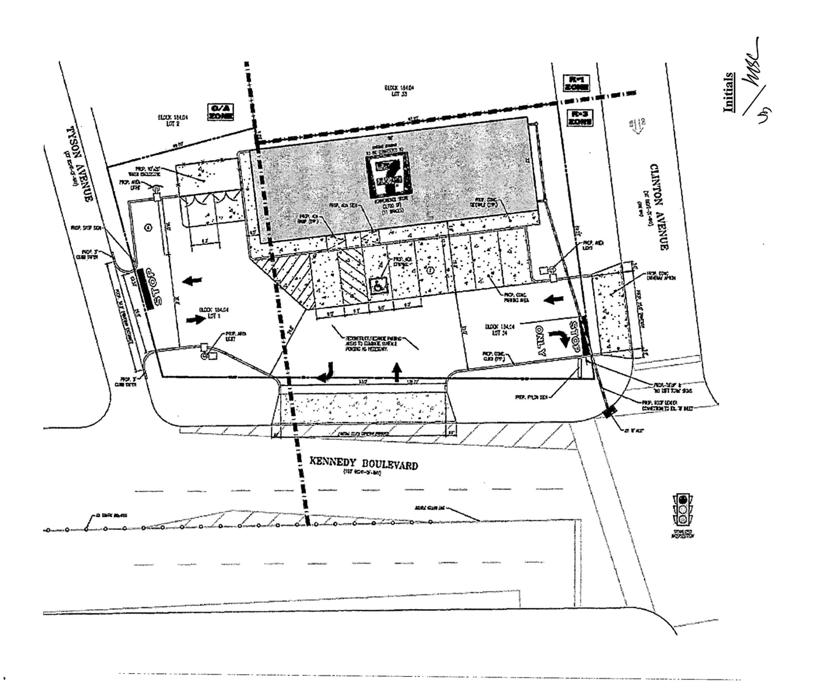 2380 John F Kennedy Blvd, Jersey City, NJ for lease Plat Map- Image 1 of 9