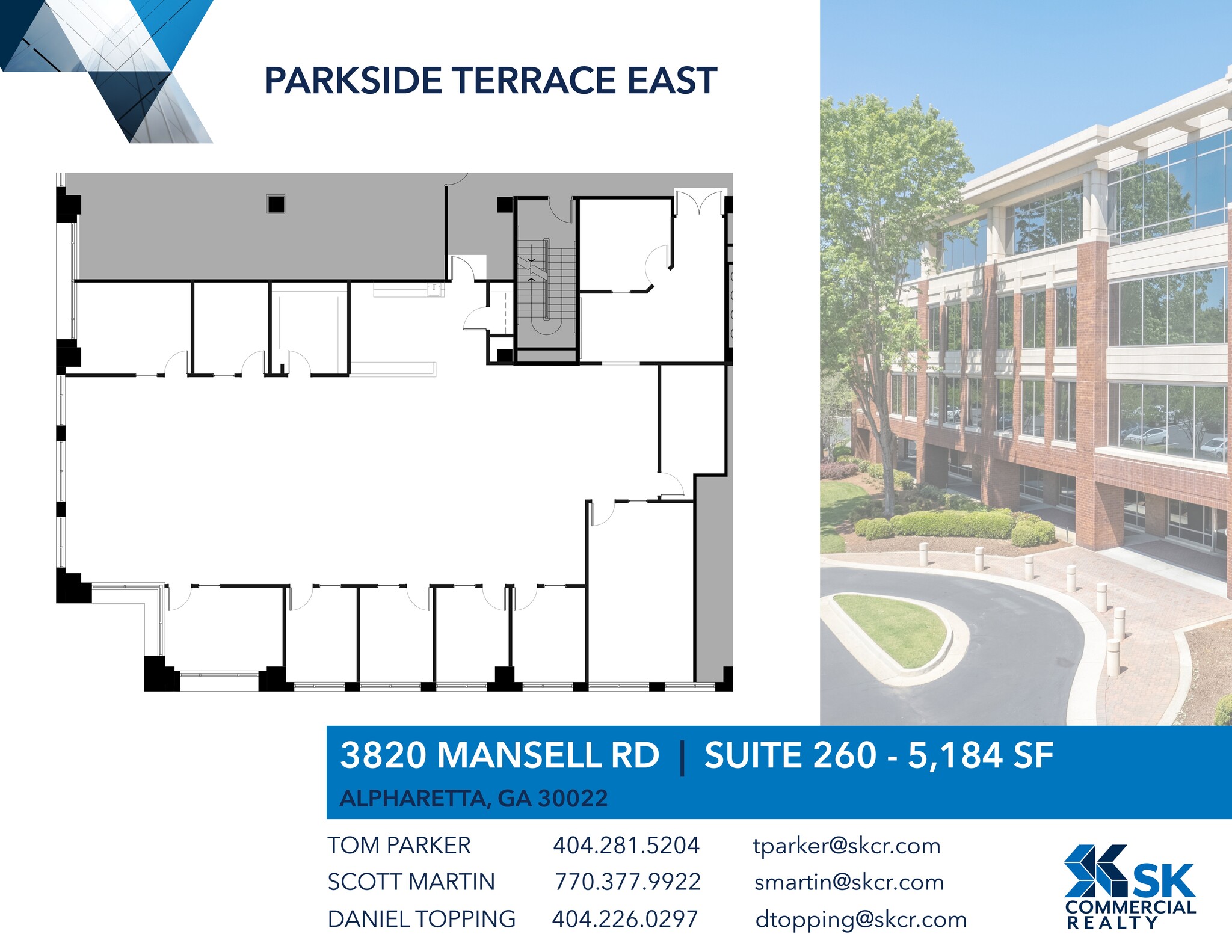 3780 Mansell Rd, Alpharetta, GA à louer Plan de site- Image 1 de 1