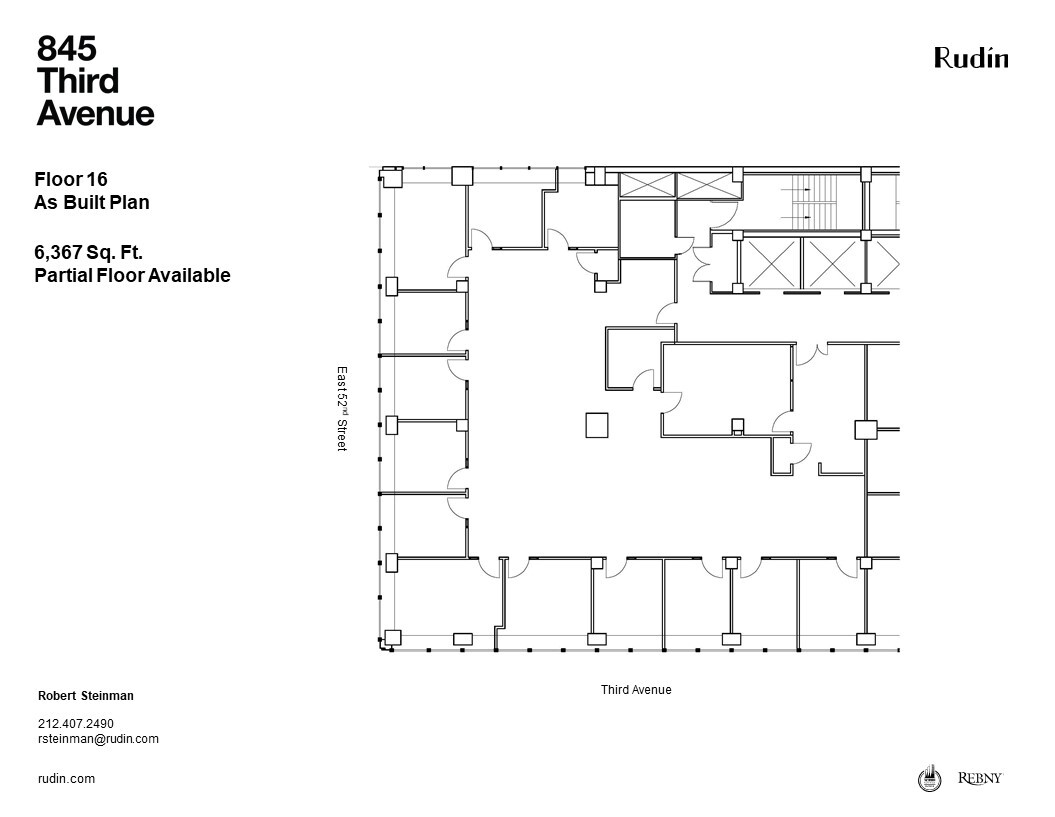 845 Third Ave, New York, NY for lease Floor Plan- Image 1 of 1