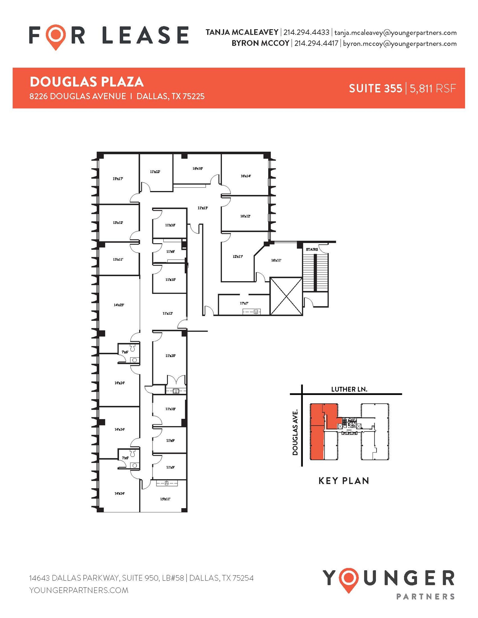 8226 Douglas Ave, Dallas, TX à louer Plan d’étage- Image 1 de 1