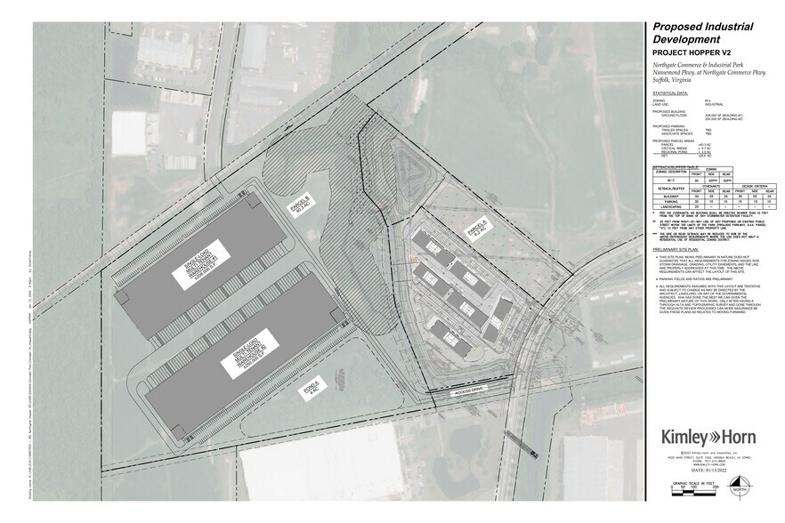 1996 Northgate Commerce Pky, Suffolk, VA for lease - Site Plan - Image 3 of 9
