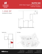 2500 W Higgins Rd, Hoffman Estates, IL à louer Plan d’étage- Image 1 de 1