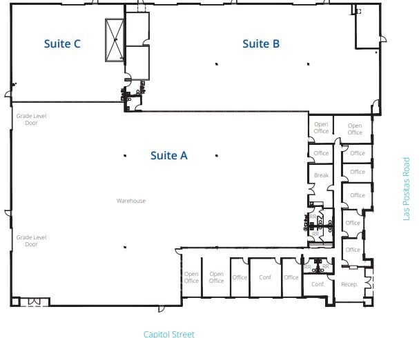 5800 Las Positas Rd, Livermore, CA for lease Floor Plan- Image 1 of 1
