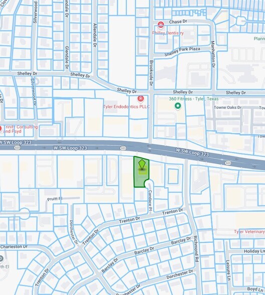 678 W Southwest Loop 323, Tyler, TX for lease - Plat Map - Image 2 of 2