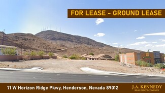 Plus de détails pour 71 W Horizon Ridge Pky, Henderson, NV - Terrain à louer