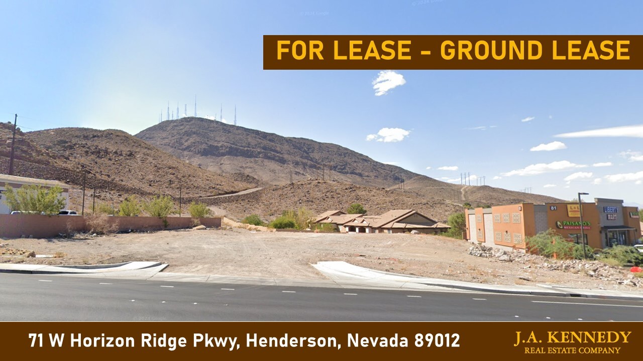 71 W Horizon Ridge Pky, Henderson, NV for lease Building Photo- Image 1 of 9