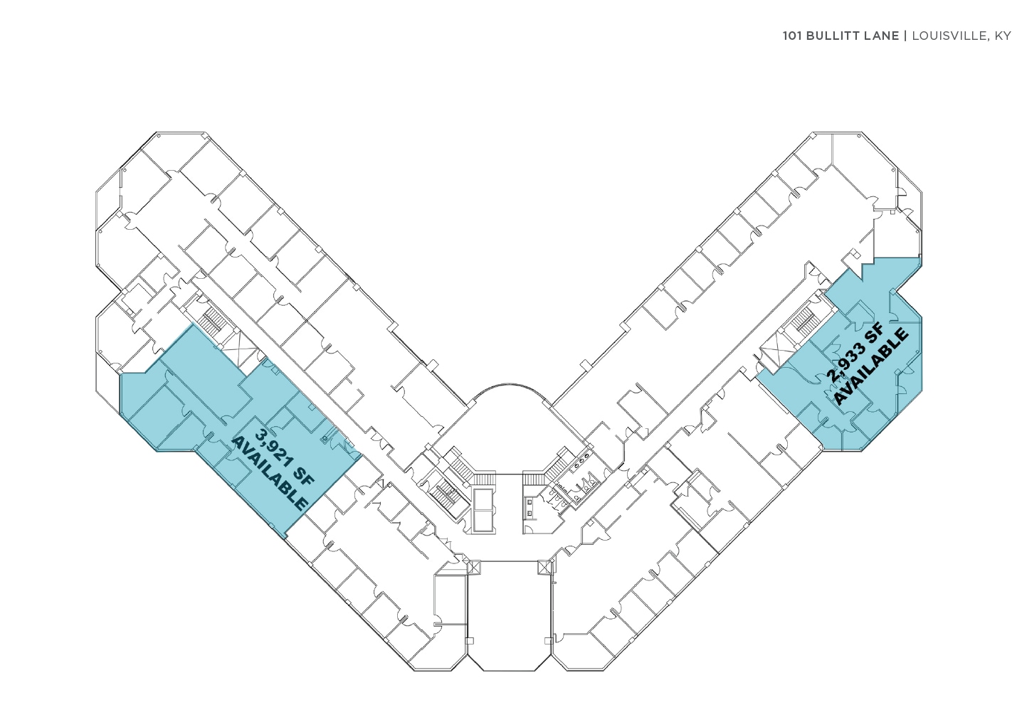 101 Bullitt Ln, Louisville, KY à louer Plan d’étage- Image 1 de 1