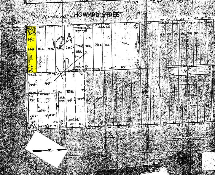 4501 N Howard St, Philadelphia, PA à louer - Plan cadastral - Image 2 de 4