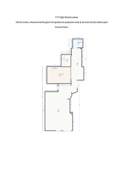 177 High St, Lewes à louer - Plan d’étage - Image 2 de 7