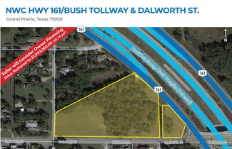 More details for NWC Hwy 161 & Dalworth St, Grand Prairie, TX - Land for Sale