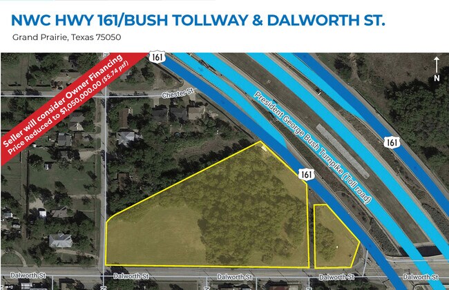 More details for NWC Hwy 161 & Dalworth St, Grand Prairie, TX - Land for Sale