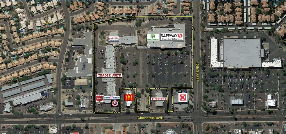 4001-4025 S 40th St, Phoenix, AZ for lease - Building Photo - Image 1 of 5