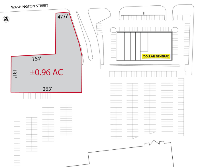 8235 E Washington St, Indianapolis, IN à louer - Plan de site - Image 2 de 2