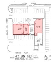 6825-6845 W Layton Ave, Greenfield, WI for lease Floor Plan- Image 1 of 1