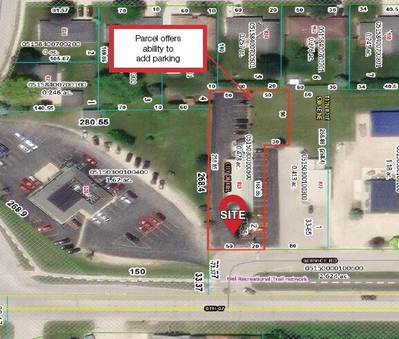 819 Service Rd, Kiel, WI à vendre - Photo du bâtiment - Image 2 de 15
