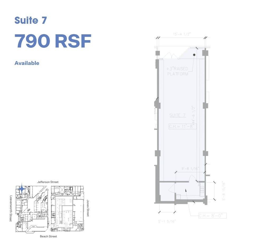333 Jefferson St, San Francisco, CA for lease Floor Plan- Image 1 of 1