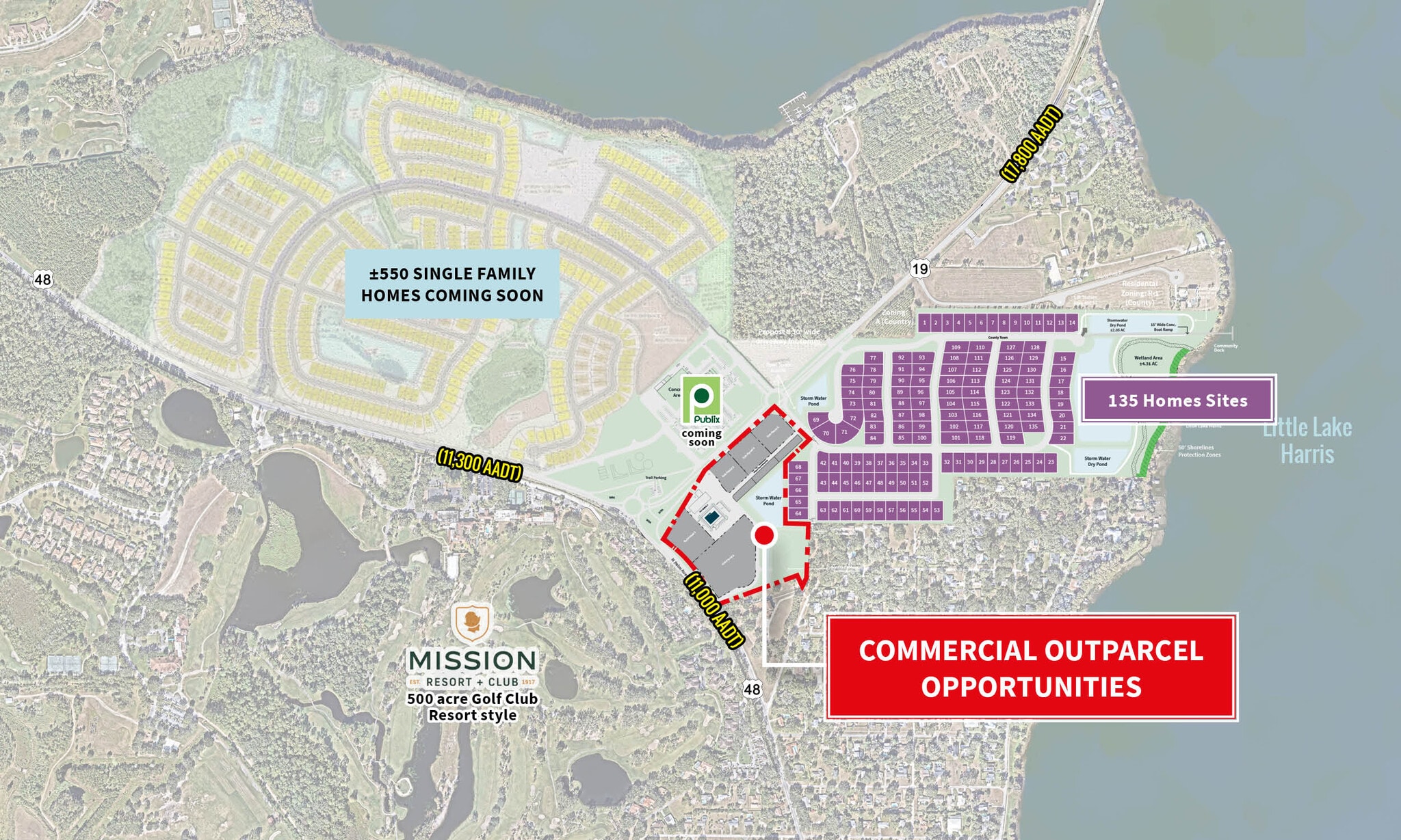 N Palm Avenue and State Road 19, Howey-in-the-Hills, FL for lease Primary Photo- Image 1 of 2