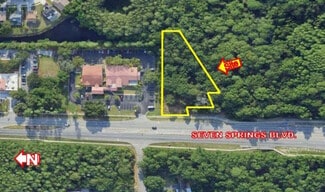 Plus de détails pour Seven Springs Blvd, New Port Richey, FL - Terrain à vendre