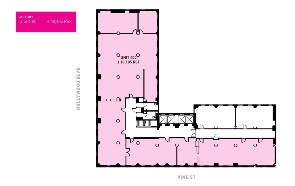 1680 N Vine St, Hollywood, CA for lease Floor Plan- Image 1 of 1