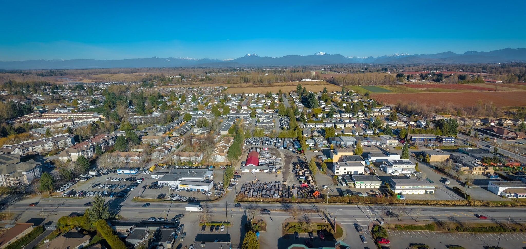 27491 Fraser Hwy, Langley Twp, BC for sale Aerial- Image 1 of 3
